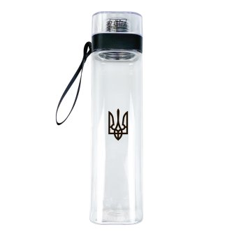 БУТЫЛКА ДЛЯ ВОДЫ ZIZ ГЕРБ УКРАИНЫ