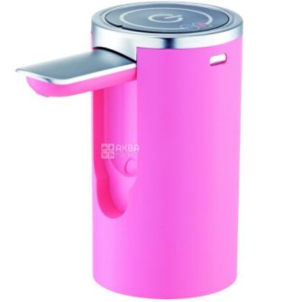 ViO E23, Электрическая USB помпа для воды со складным носиком, розовая